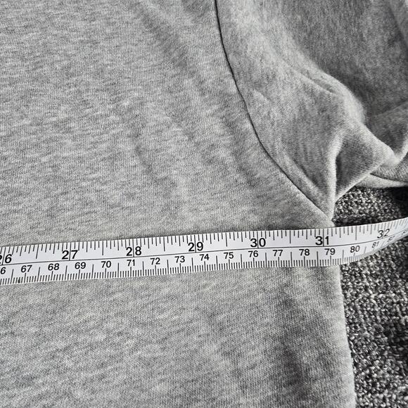 Under Armour Women's Rival Fleece Crewneck Oversized Sweatshirt Sz M Gray - Picture 6 of 9